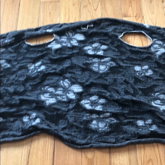 Sperico Open Sweater Wrap Sleeveless Wool One Sz - Picture 5 of 5